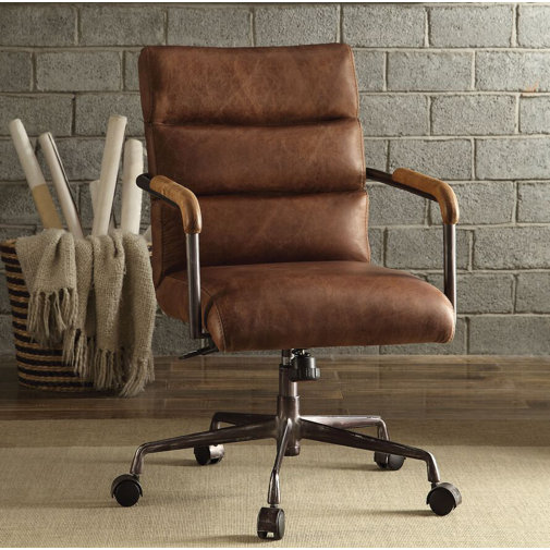 Springtown Genuine Leather Conference Chair & Reviews Joss & Main
